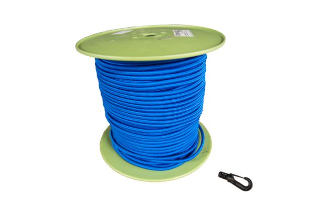 Gummischnur blau