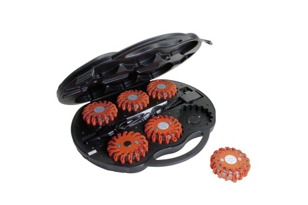 Warnleuchten Set Orange