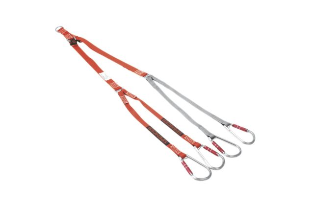 Abseilspinne für Korbtrage
