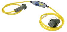 Personenschutz Zwischenstecker PRCD-S+