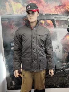 Jugend Anorak grau