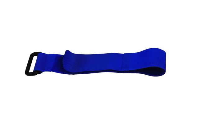 Klettband, Klett-Straps blau 30mm
