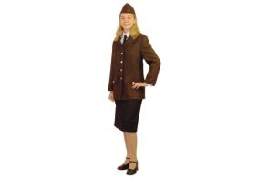 Uniformbluse braun Damen ÖBFV