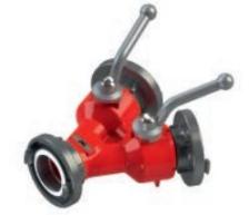 Kugelhahn Verteiler Storz B-CC