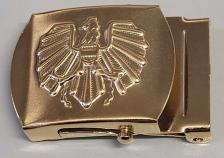 Gürtel Klemmschnalle Gold